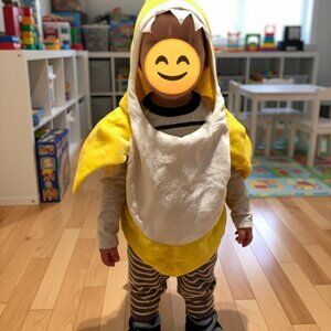 [Kids 3-4T] Plush Baby Shark Halloween Costume Jumpsuit One Piece Toddler